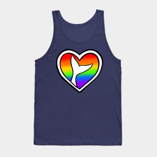 Pride Mermaid Heart Tank Top